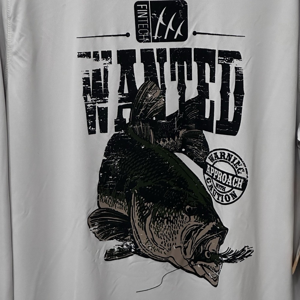 Fintech Men's Long Sleeve Size Small Coastal Performance Fishing UPF 50+ Shirt - Picture 5 of 9